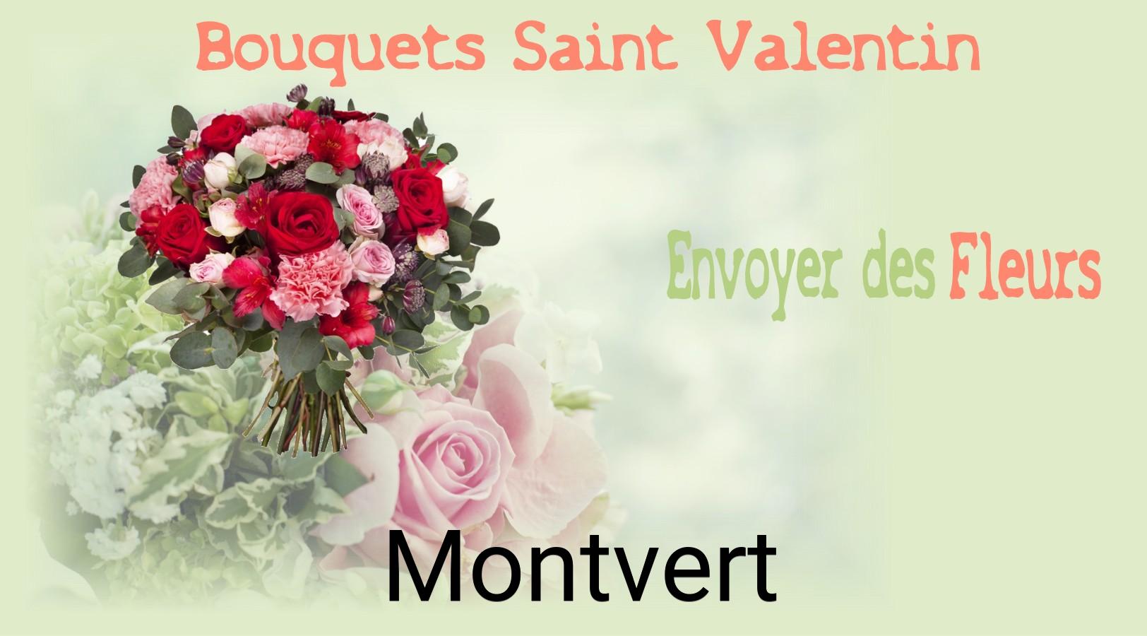 Roses de Saint-Valentin livrées à Montvert